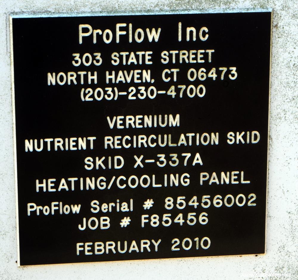 Unused- ProFlow Heating and Cooling Skid, 544 Total Square Feet.