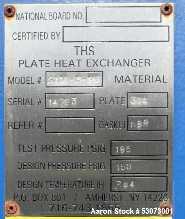 Used-Technical Heat Transfer Duplex Pump Package