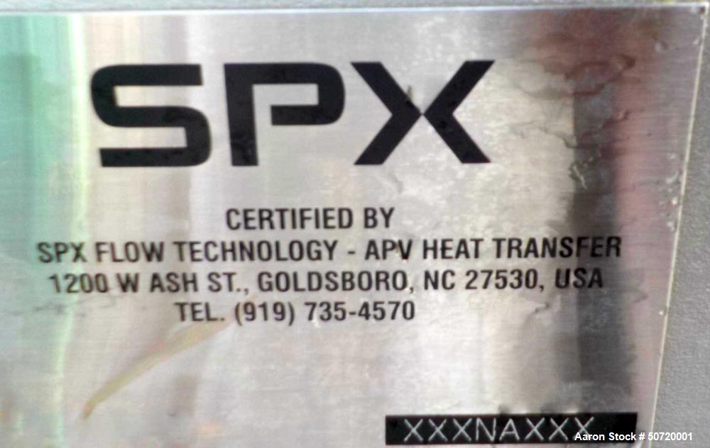 Unused- SPX / APV Plate Heat Exchanger