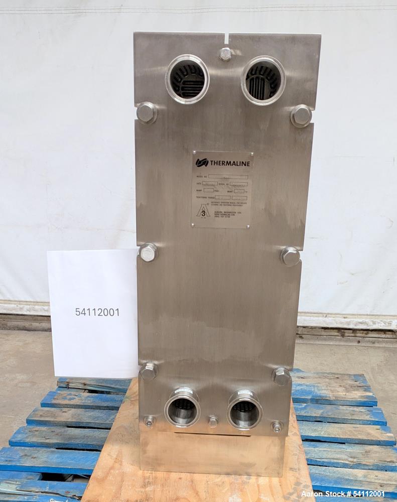 Used Thermaline T13 Plate Heat Exchanger – Stainless Steel, 975,672 BTU/Hr