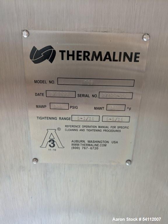 Used Plate Heat Exchanger – Thermaline T13, Food-Grade Stainless Steel