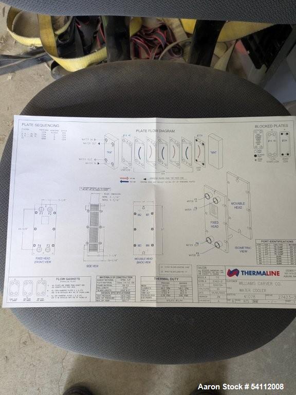 High-Efficiency Plate Heat Exchanger – Thermaline T13, Refurbished Unit