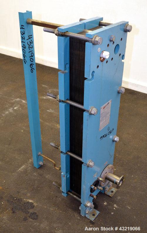 Used Thermowave Plate Exchanger, Approximate 66 Square Feet, Model TL150 KBCL