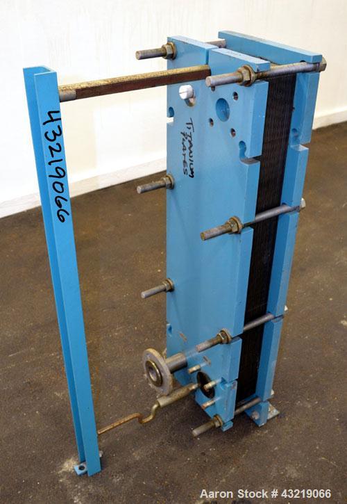 Used Thermowave Plate Exchanger, Approximate 66 Square Feet, Model TL150 KBCL
