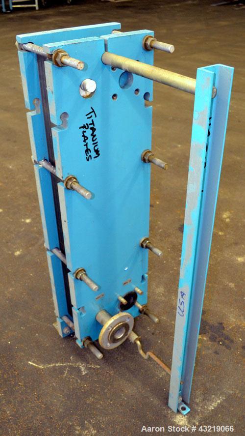 Used Thermowave Plate Exchanger, Approximate 66 Square Feet, Model TL150 KBCL