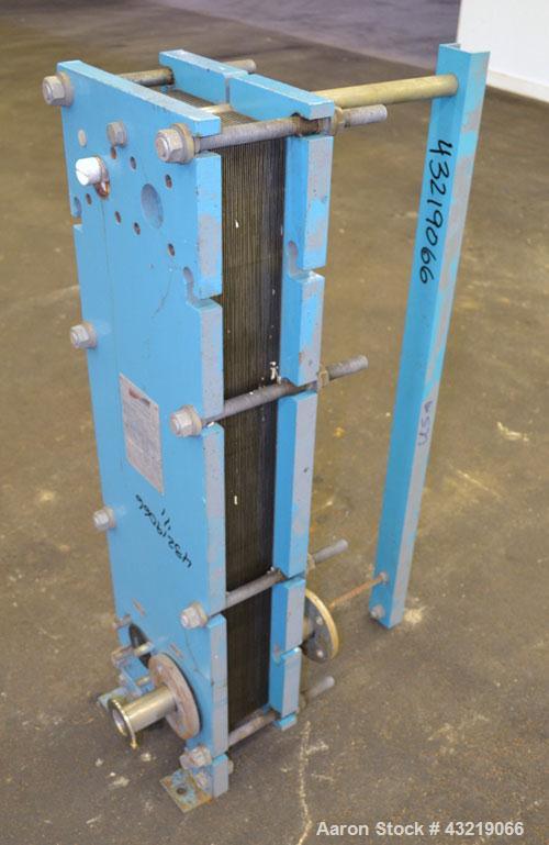 Used Thermowave Plate Exchanger, Approximate 66 Square Feet, Model TL150 KBCL