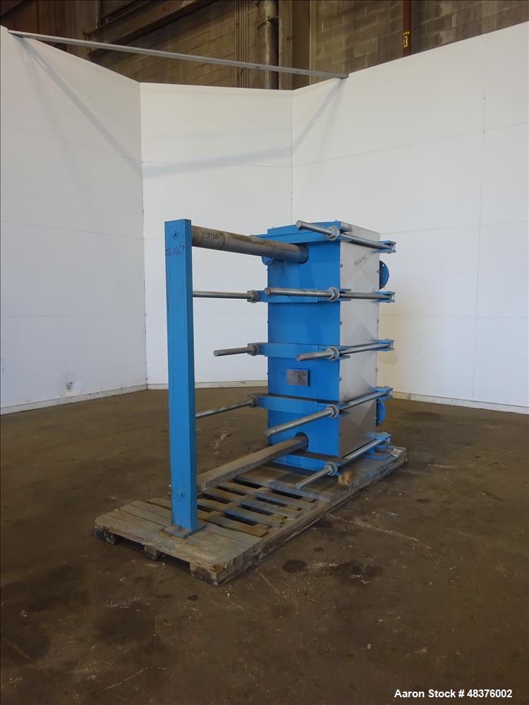Unused- Tranter Inc. Plate Heat Exchagner, Model 06-T96-UP-163.