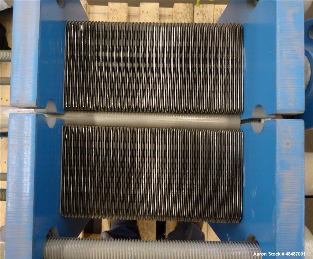 Used Tranter Super Changer Plate Heat Exchanger, 142.41 Square Feet,  Model GCP