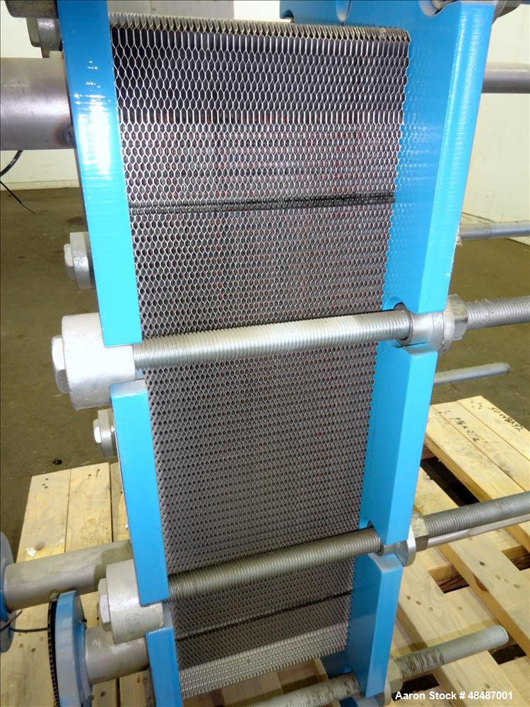 Used Tranter Super Changer Plate Heat Exchanger, 142.41 Square Feet,  Model GCP
