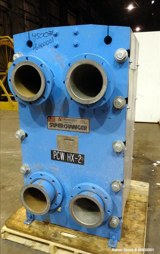Used Tranter/Dover Superchanger Plate Heat Exchagner, Model GCP-060-M-5-UP-114