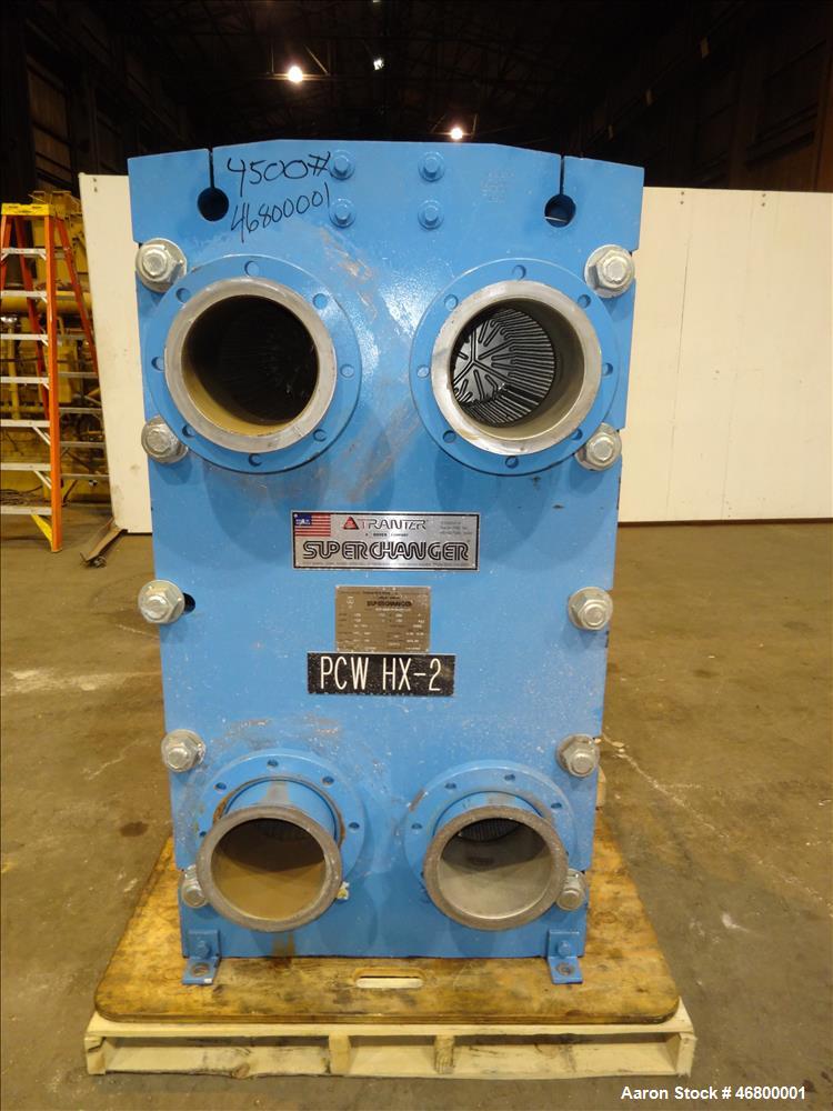 Used Tranter/Dover Superchanger Plate Heat Exchagner, Model GCP-060-M-5-UP-114
