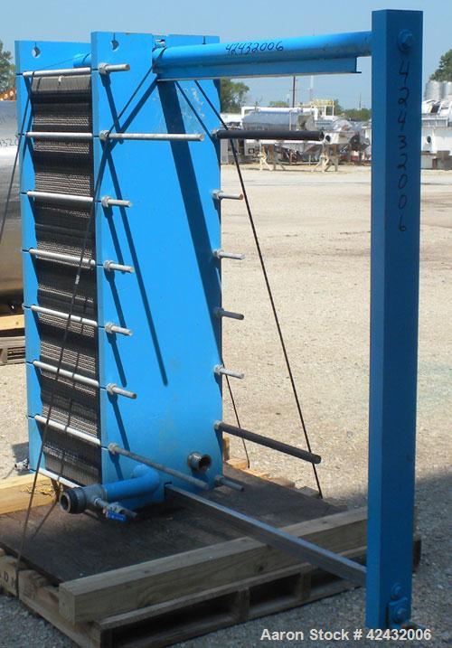 Used Tranter Plate Heat Exchanger, 544.65 Square Feet, Model GXD-042-L-5-KP-117