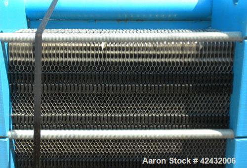 Used Tranter Plate Heat Exchanger, 544.65 Square Feet, Model GXD-042-L-5-KP-117