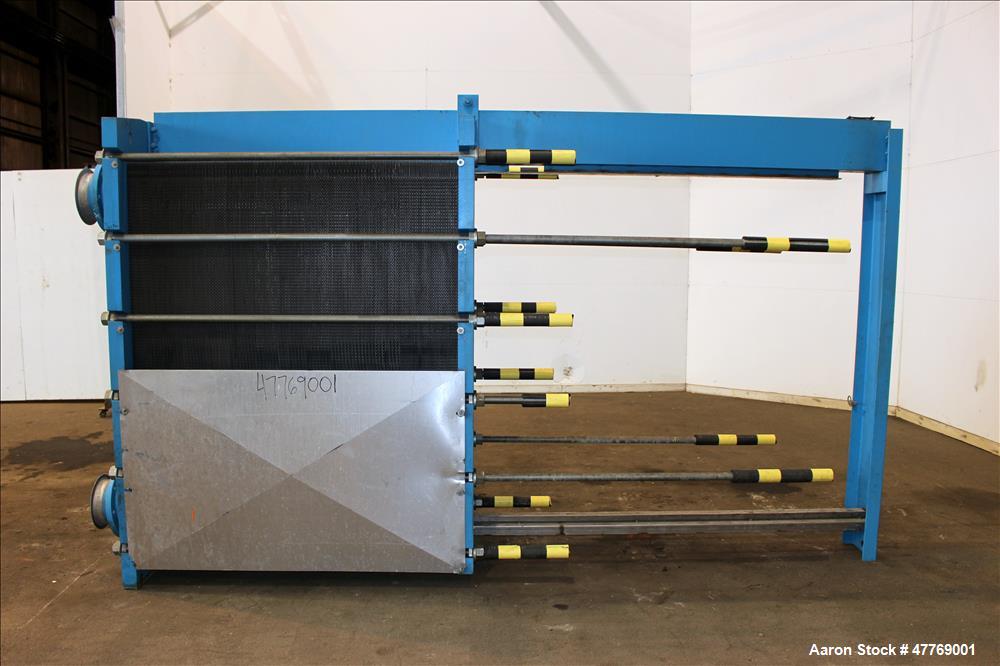 Used Tranter Superchanger Plate Heat Exchanger, 4251 Square Feet Surface Area