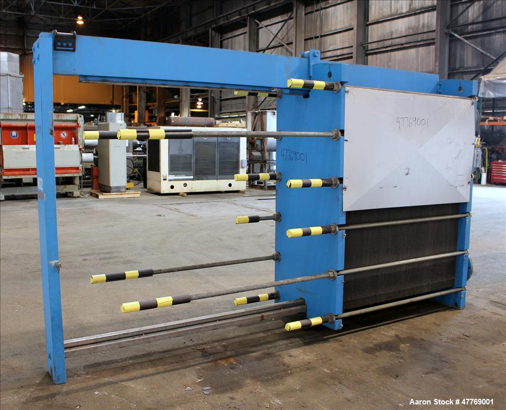 Used Tranter Superchanger Plate Heat Exchanger, 4251 Square Feet Surface Area