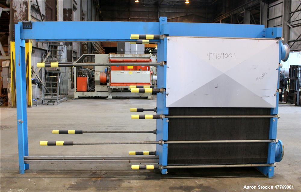 Used Tranter Superchanger Plate Heat Exchanger, 4251 Square Feet Surface Area