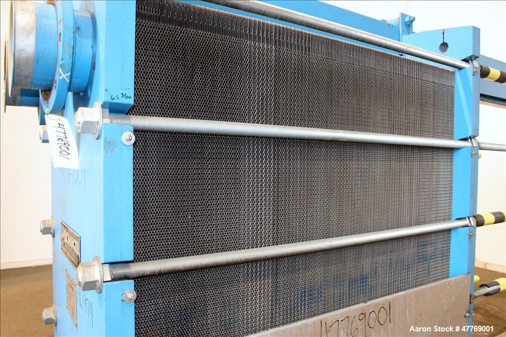 Used Tranter Superchanger Plate Heat Exchanger, 4251 Square Feet Surface Area