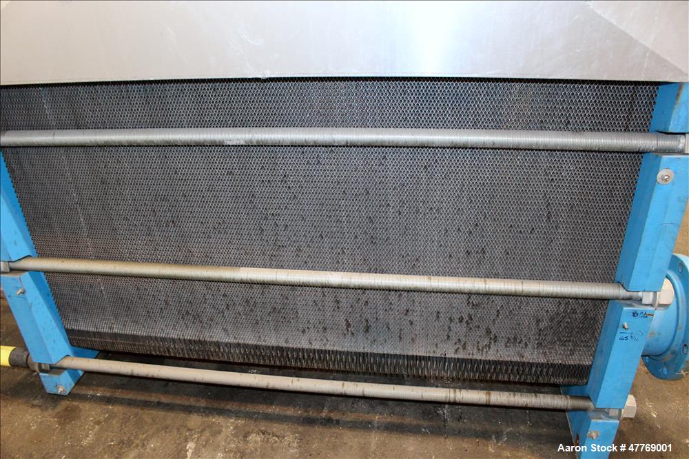 Used- Tranter Superchanger Plate Heat Exchanger, 4251 Square Feet Surface Area