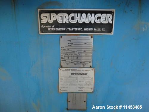 Used-3,908 sq ft Tranter Superchanger Plate Heat Exchanger