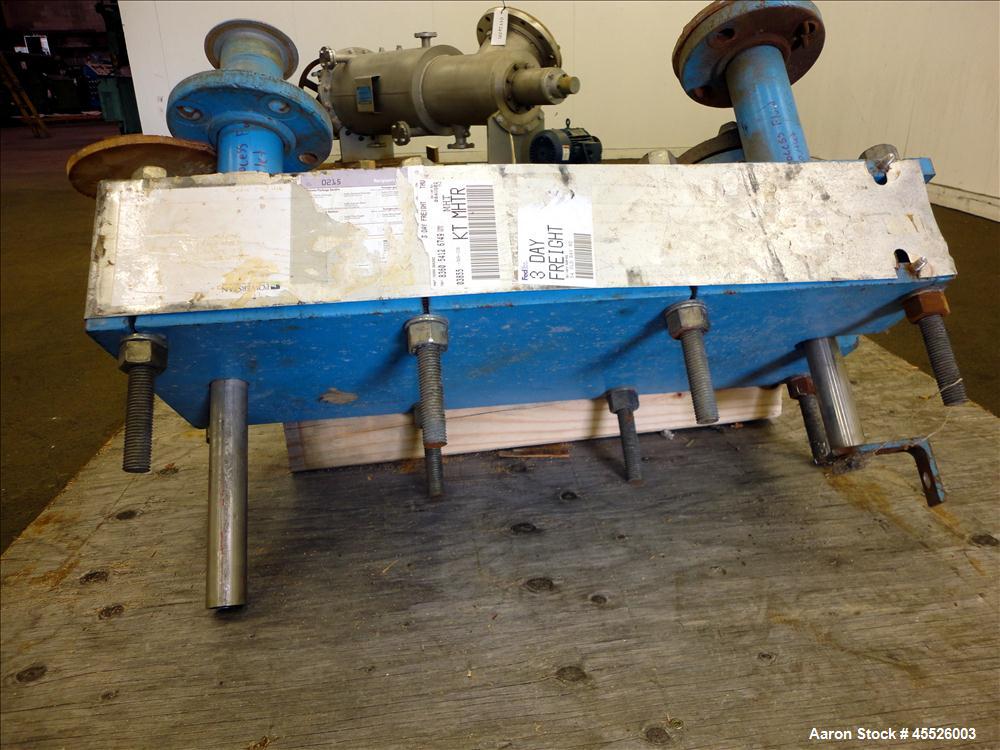 Used Tranter Super Changer Plate Heat Exchanger, Model UX-016-HJ-29