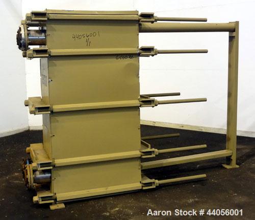 Used Tranter Superchanger Plate Heat Exchanger, Model UX-496-UP-235