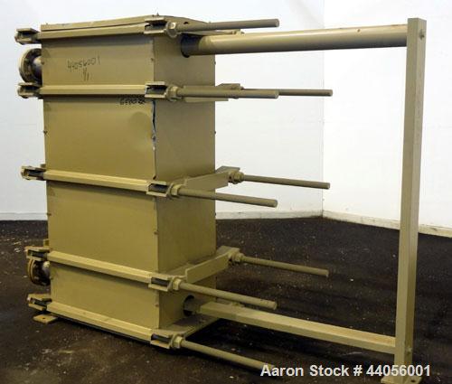Used Tranter Superchanger Plate Heat Exchanger, Model UX-496-UP-235