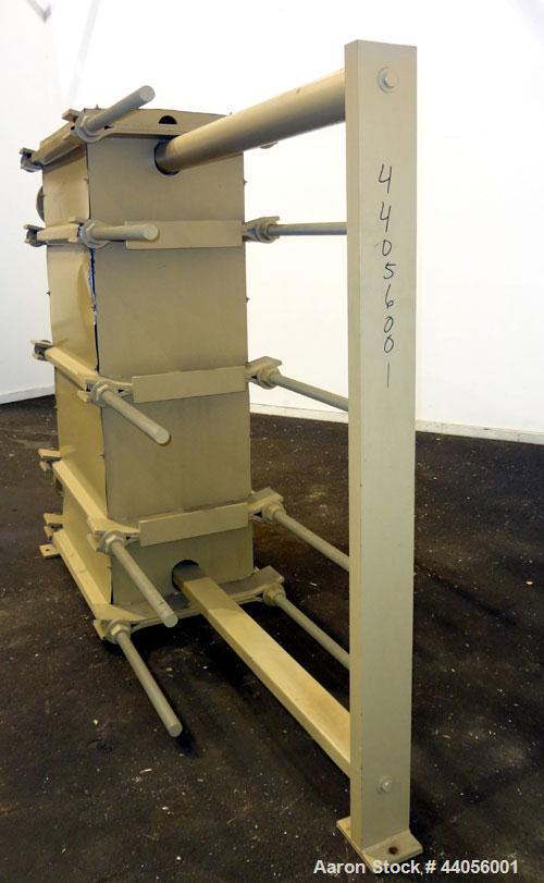 Used Tranter Superchanger Plate Heat Exchanger, Model UX-496-UP-235
