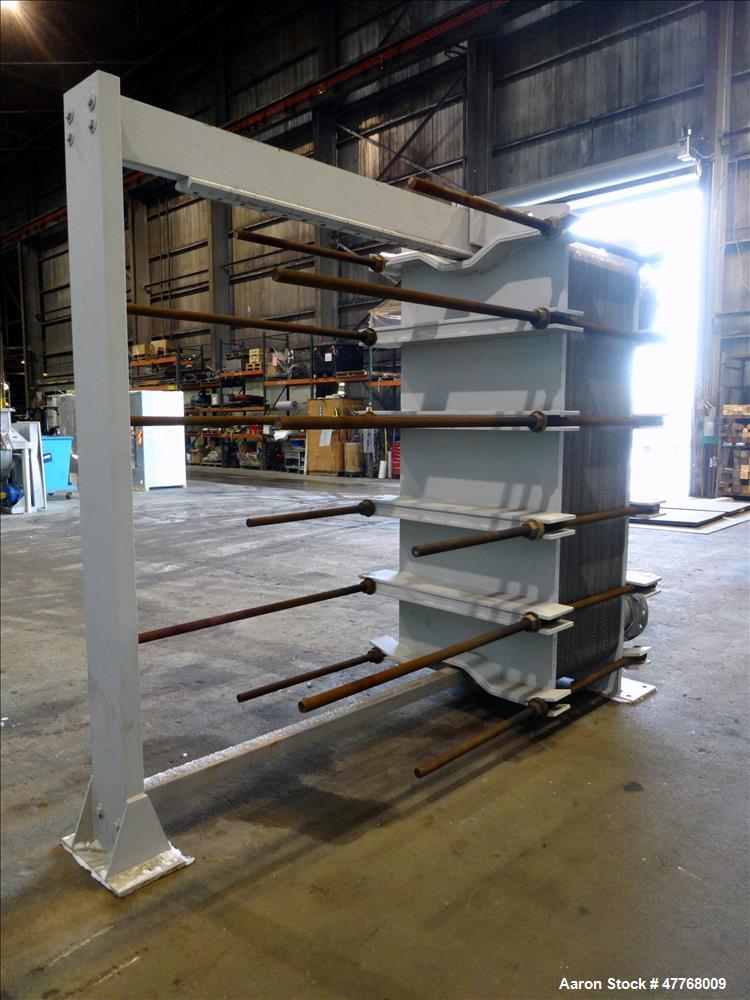 Used Tranter Superchanger Plate Heat Exchanger – 3,421.8 Sq. Ft., 316 Stainless Steel, 125 PSI