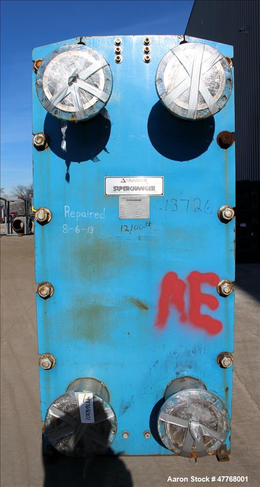 Used Tranter UXP Series Superchanger Plate Heat Exchanger