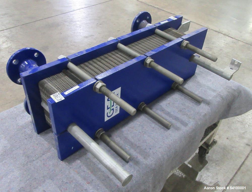 GEA Ecoflex VT10 Plate Heat Exchanger For Sale – 145 PSI, 212°F Rated – Approx.