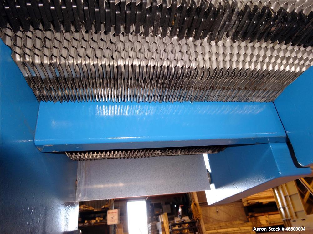 Used WCR Incorporated Plate Type Heat Exchanger, Model WCR-A891M, 741.1 Square
