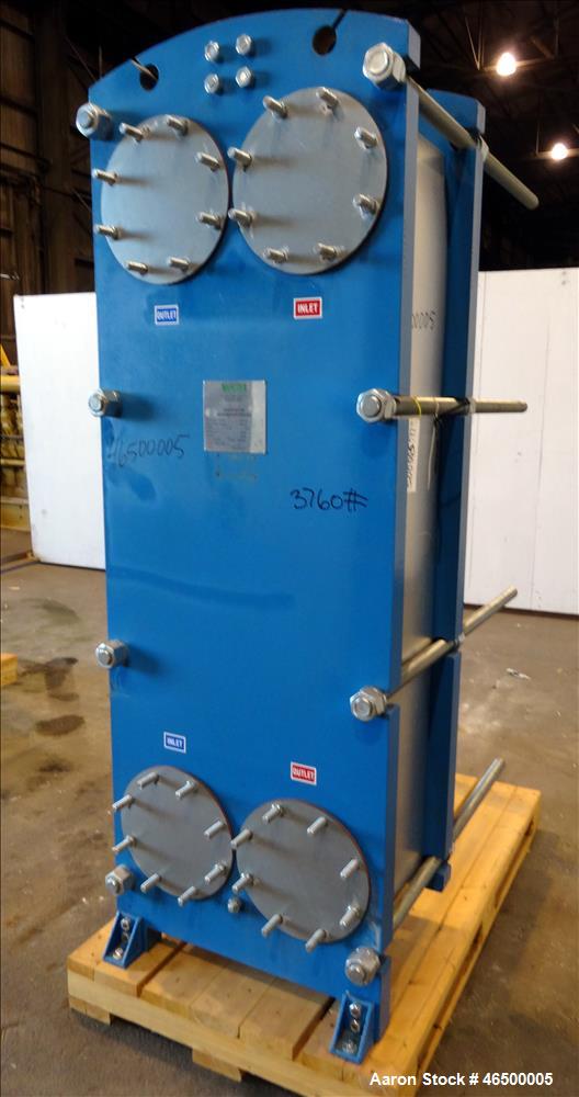 UNUSED- WCR Incorporated Plate Heat Exchanger, Model WCR-A891M