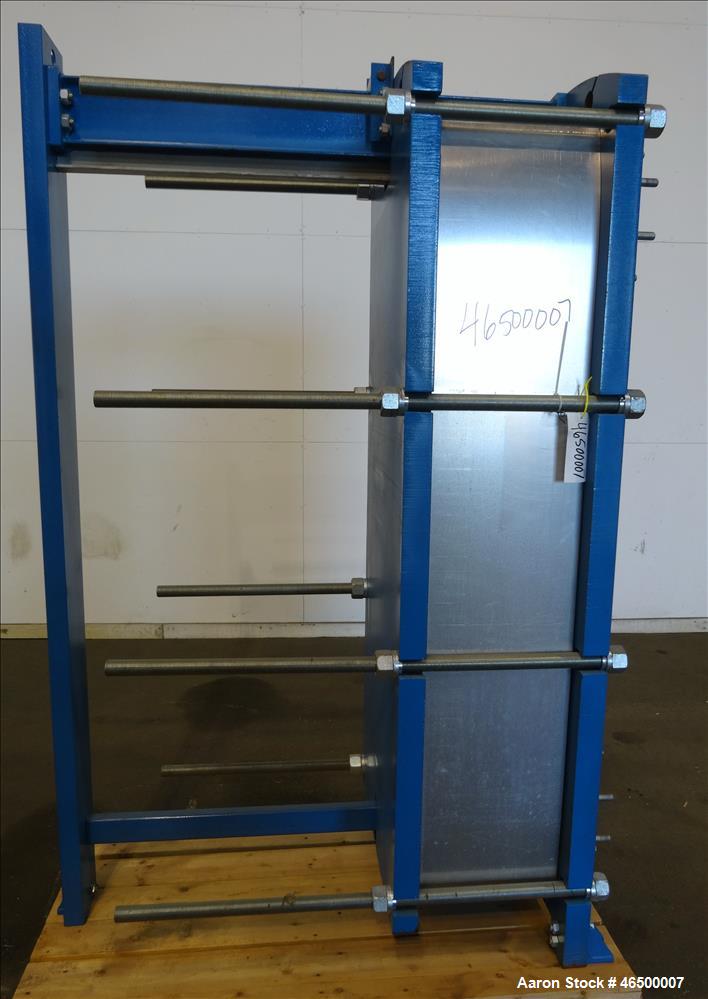 Used WCR Incorporated Plate Heat Exchanger, Model WCR-A891M, 741.1 Square Feet,