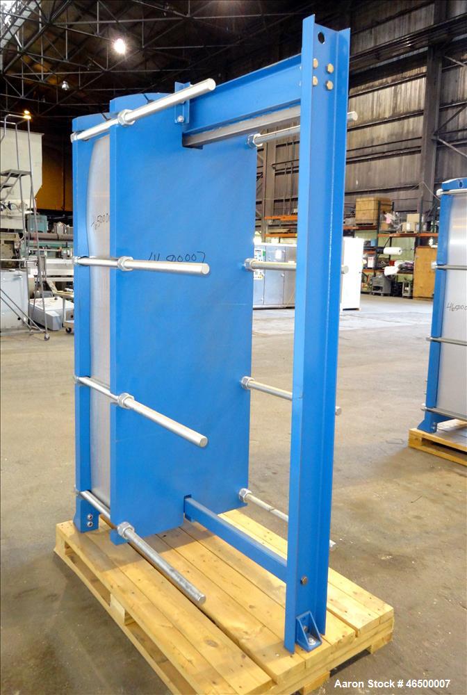 Used WCR Incorporated Plate Heat Exchanger, Model WCR-A891M, 741.1 Square Feet,