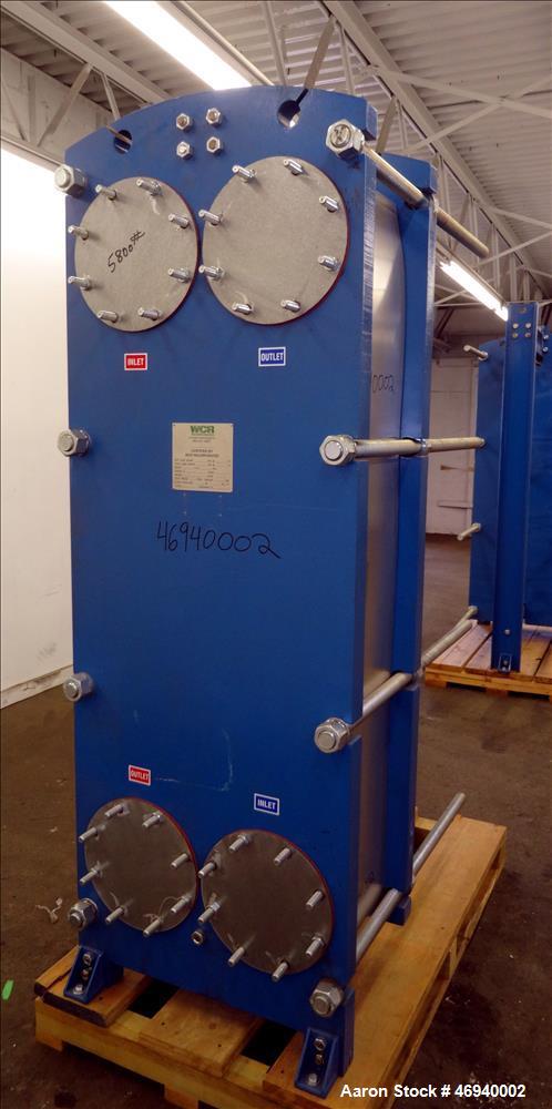 Unused- WCR Incorporated Plate Heat Exchanger, Model WCR-A891M