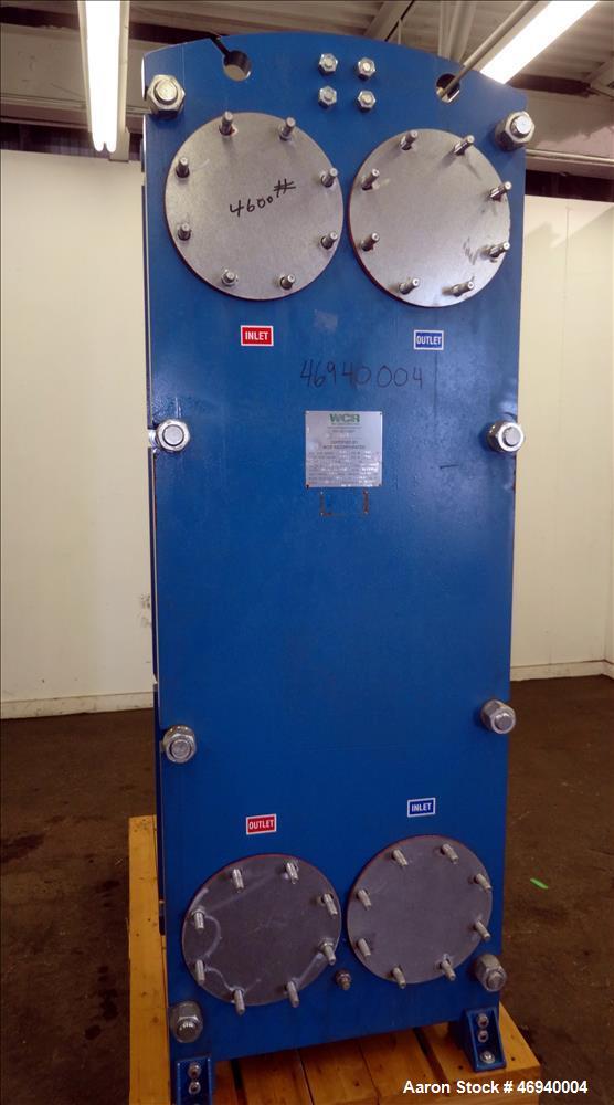 Unused- WCR Incorporated Plate Heat Exchanger, Model WCR-A891M