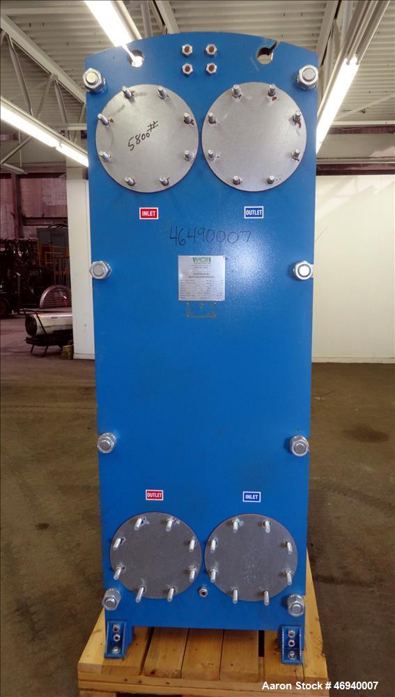 Unused- WCR Incorporated Plate Heat Exchanger, Model WCR-A891M