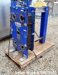 Used- APV Plate Heat Exchanger, Model Q030 M-10