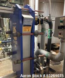 Used Alfa Laval M15-BFG Stainless Steel Plate and Frame Heat Exchange. 513.59 Sq. Ft. Surface Area. E-4311. (77) 0.50MM stai...