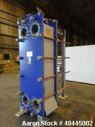 Used- Alfa Laval Plate Type Heat Exchanger, Model MX25-BFG