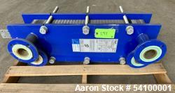 Used GEA Plate Exchanger, Stainless steel, Approximately 20 sqft area