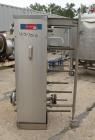 Used APV Crepaco Plate Heat Exchanger, Model H17S, 316 Stainless Steel. Approximately 230 square feet. (144) approximate 10