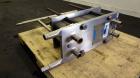Used APV Crepaco Paraflow Plate Heat Exchanger, Model SR15-S, #2 Frame Size. Approximately 61 square feet. (55) 8-1/4” wide x 22-7/16” long 316 stainless steel plates. Maximum operating pressure 150 ...