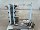 Used Stainless Steel APV Plate Heat Exchanger, Model HXU-8, Approximately 19 Sq