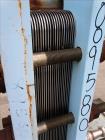 Used Stainless Steel APV Plate Heat Exchanger, Model HXU-8, Approximately 19 Sq