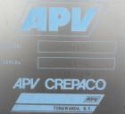 Used APV Plate Heat Exchanger, Approximately 878 Square Feet, Model R57, 316 Stainless Steel. (61) 16