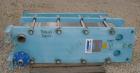 Used APV Plate Heat Exchanger, Approximately 878 Square Feet, Model R57, 316 Stainless Steel. (61) 16