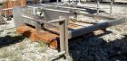 Used APV Plate Heat Exchanger, Model SR20,  stainless steel. Approximately 258 square feet. (155) approximate 12