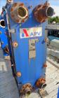 Used- APV Plate Heat Exchanger, Stainless Steel