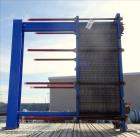 Used- APV Plate Heat Exchanger, Stainless Steel.